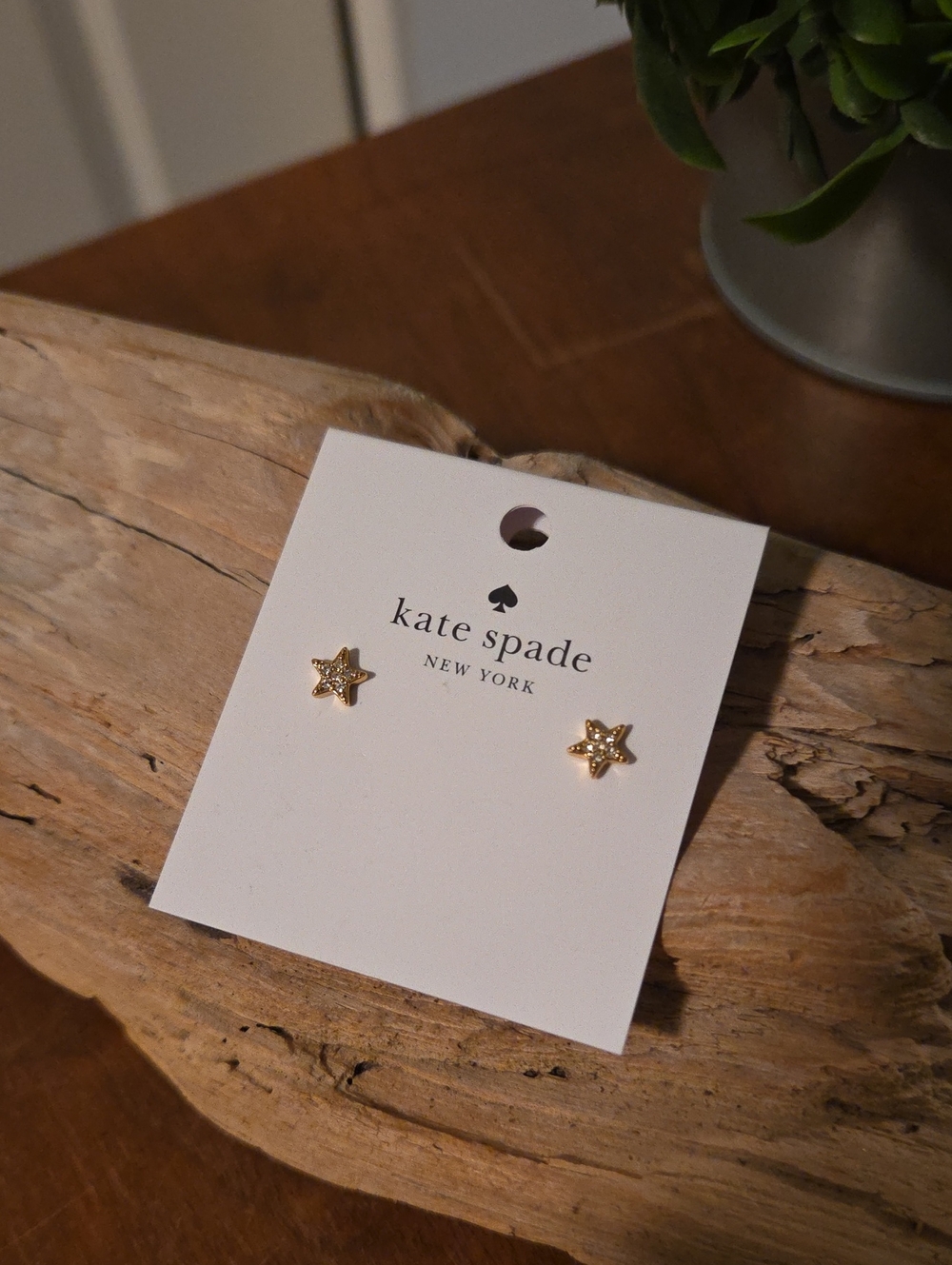 Kate Spade Gold Star Stud Earrings
